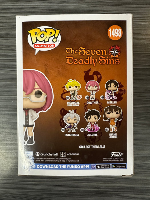 Funko POP! Animation: Seven Deadly Sins - Gowther (Diamond)(Entertainment Earth) (Signed/Erik Kimerer/JSA) [A] #1498