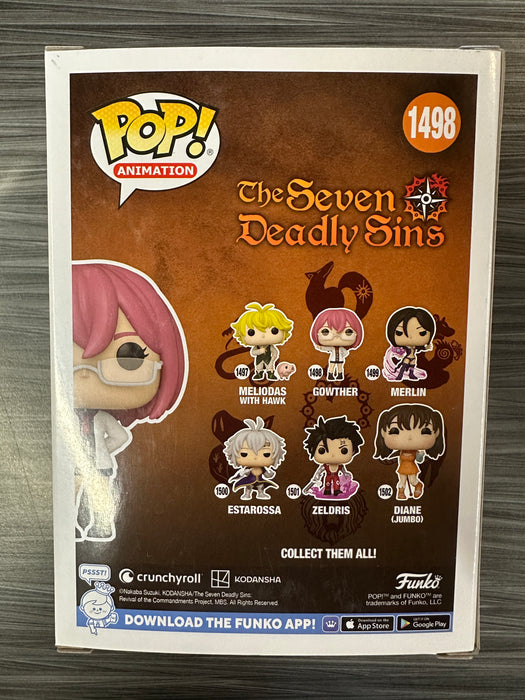 Funko POP! Animation: Seven Deadly Sins - Gowther (Diamond)(Entertainment Earth) (Signed/Erik Kimerer/JSA) [B] #1498