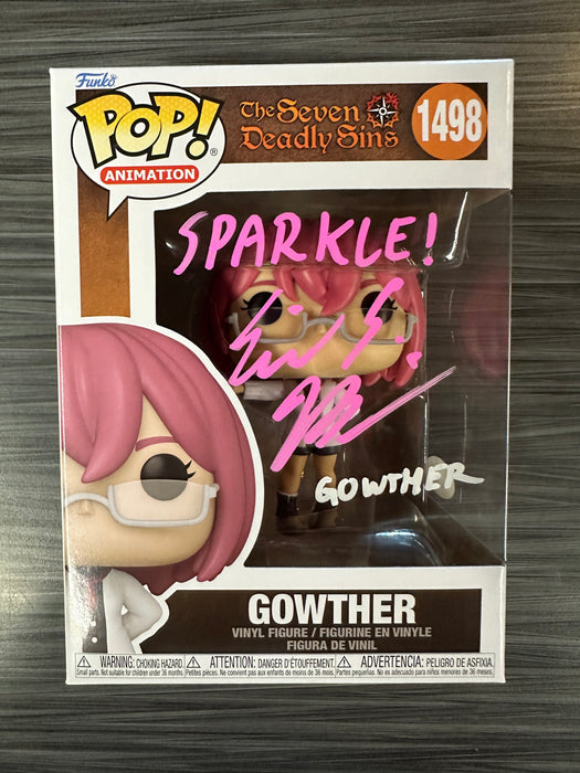 Funko POP! Animation: Seven Deadly Sins - Gowther (Signed/Erik Kimerer/JSA) #1498