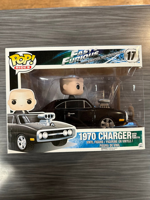 Funko POP Rides! Fast & Furious - 1970 Charger W/ Dom Toretto (Damaged Box) [A] #17