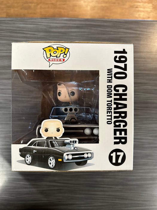 Funko POP Rides! Fast & Furious - 1970 Charger W/ Dom Toretto (Damaged Box) [A] #17