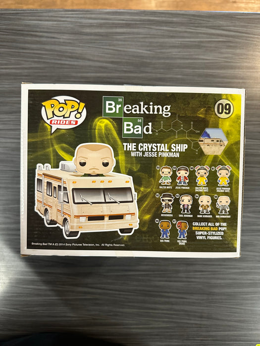 Funko POP Rides! Breaking Bad: The Crystal Ship (Damaged Box) [B] #09