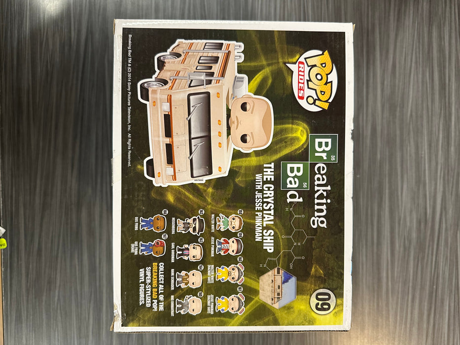 Funko POP Rides! Breaking Bad: The Crystal Ship (Damaged Box) #09