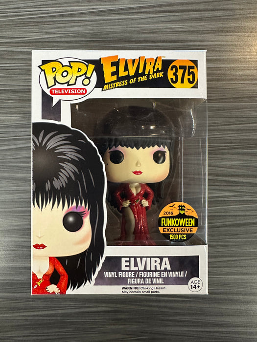 Funko POP! Television: Elvira Mistress of The Dark - Elvira (2016 Funkoween)(1500 PCS)(Damaged Box) [B] #375