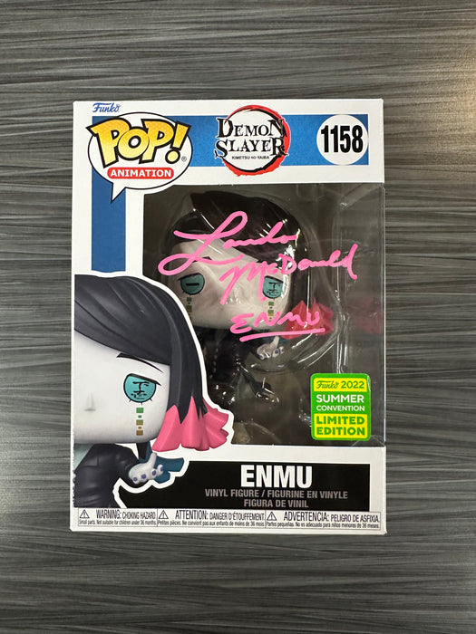 Funko POP! Animation: Demon Slayer - Enmu (2022 Summer Convention)(Signed/Landon McDonald/JSA) #1158