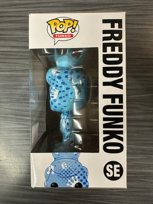 Funko POP! Freddy Funko [Artist Series Light Blue and White Crowns with Blue Dots] (2021 Fundays 1000PCS)(Damaged Box)[B] #SE