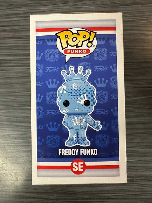 Funko POP! Freddy Funko [Artist Series Light Blue and White Crowns with Blue Dots] (2021 Fundays 1000PCS)(Damaged Box)[B] #SE