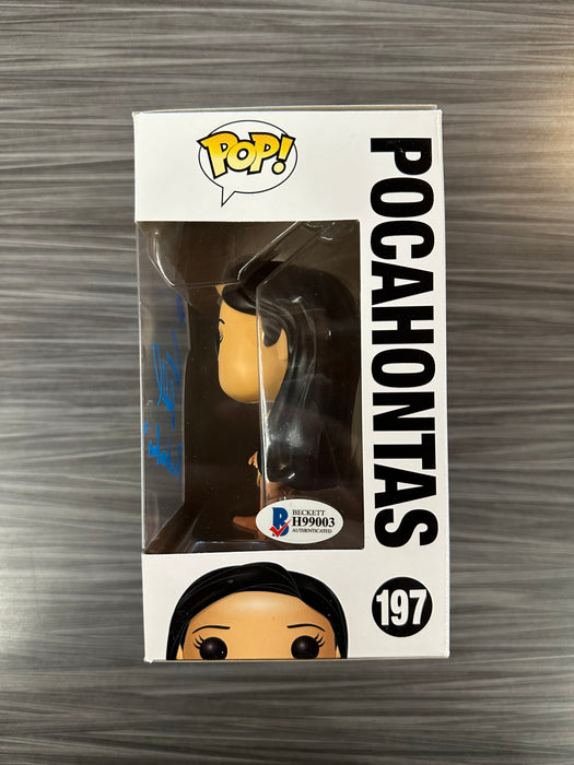 Funko POP! Disney: Pocahontas (Signed/Irene Bedard/Beckett)(Damaged Box) #197