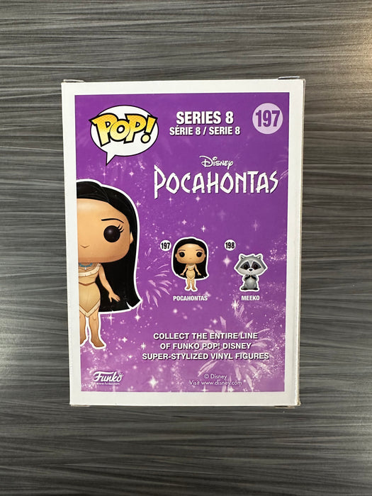 Funko POP! Disney: Pocahontas (Signed/Irene Bedard/Beckett)(Damaged Box) #197