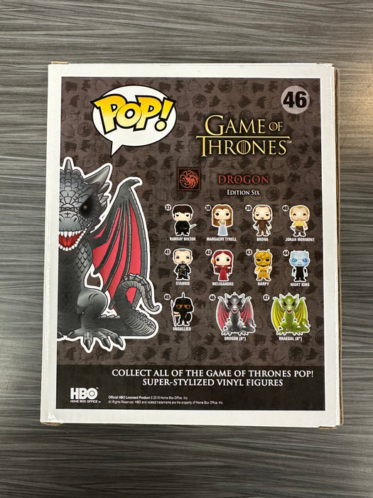 Funko POP! Game Of Thrones: Drogon (Hot Topic)(Damaged Box) [E] #46