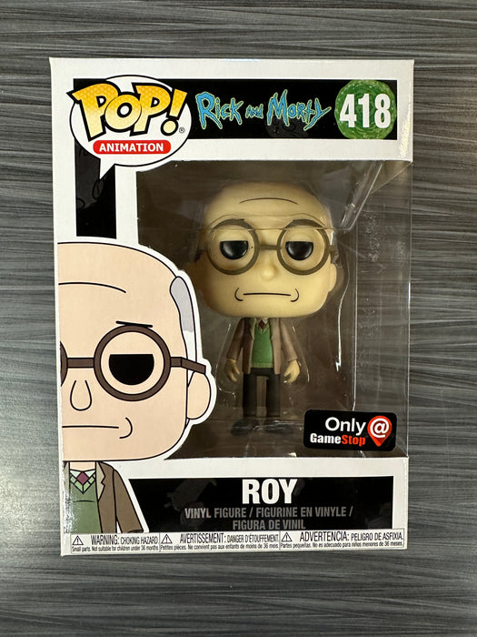 Funko POP! Animation: Rick And Morty - Roy (GameStop)(Damaged Box) [B] #418