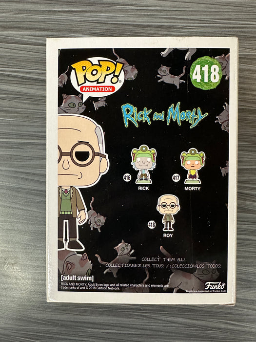 Funko POP! Animation: Rick And Morty - Roy (GameStop)(Damaged Box) [B] #418