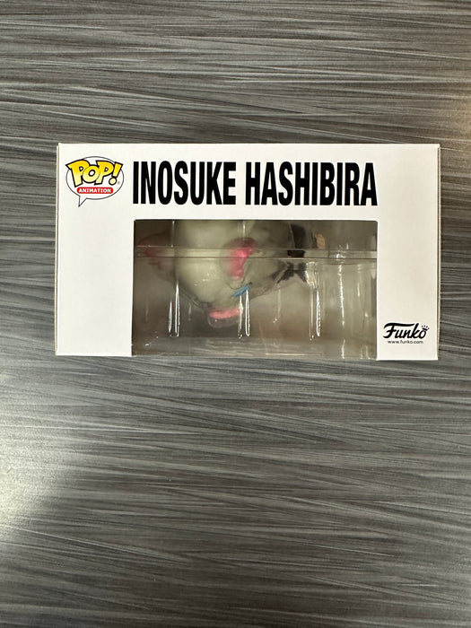 Funko POP! Animation: Inosuke Hashibira (Original Special Edition Sticker)(Signed/Bryce Papenbrook/JSA) #1090