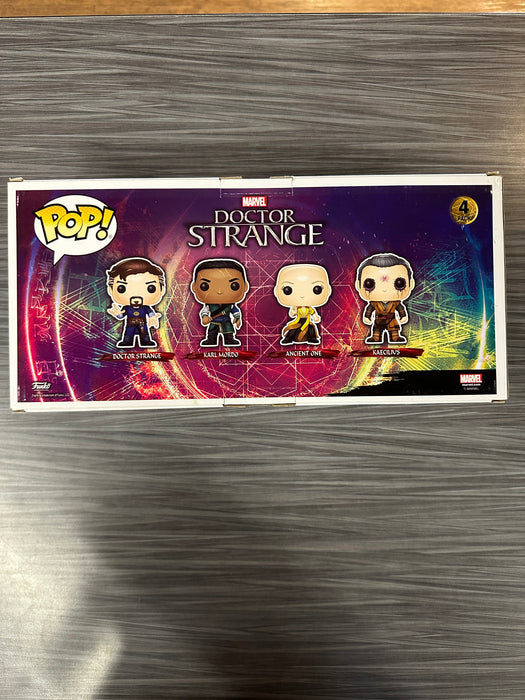 Funko POP! Marvel: Doctor Strange - Doctor Strange/Karl Mordo/Ancient One/Kaecilius (Disney Store)(4000PCS)(Damaged Box)(4 Pack) [B]