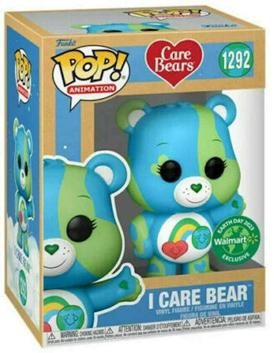 Funko POP! Animation: Care Bears - I Care Bear (Earth Day Walmart) #1292