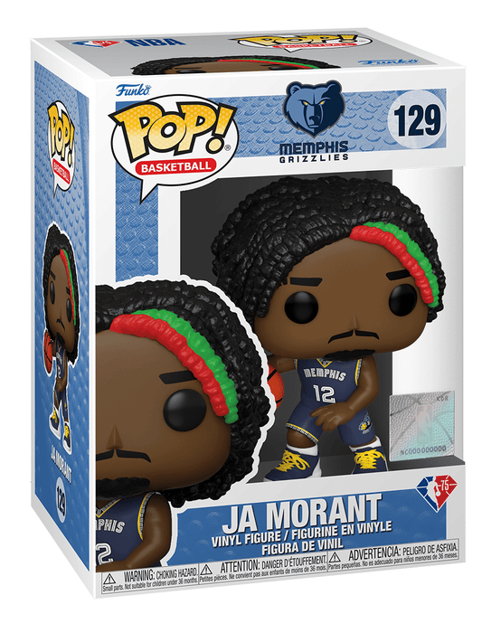 Funko POP! Basketball: Memphis Grizzlies - Ja Morant (Damaged Box) #129