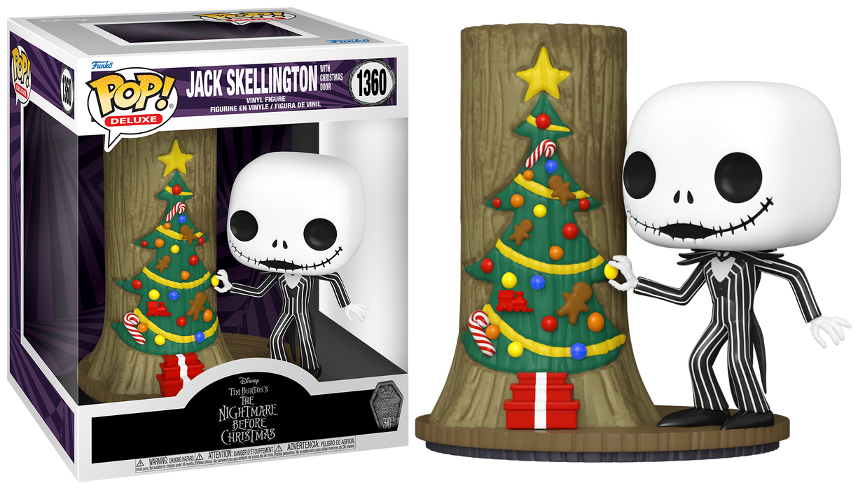 Funko POP! Deluxe: The Nightmare Before Christmas - Jack Skellington w ...