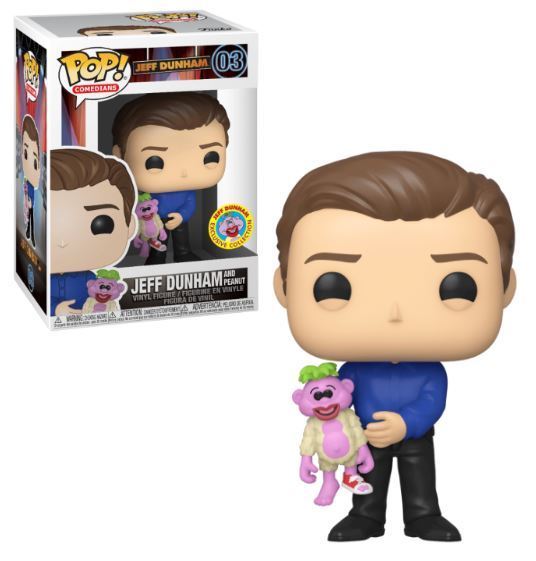 Funko POP! Comedians: Jeff Dunham And Peanut (Jeff Dunham Exclusive)(Damaged Box) #03