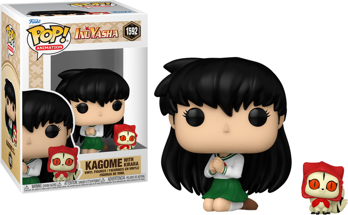 Funko POP! Animation: Inuyasha - Kagome w/ Kirara #1592