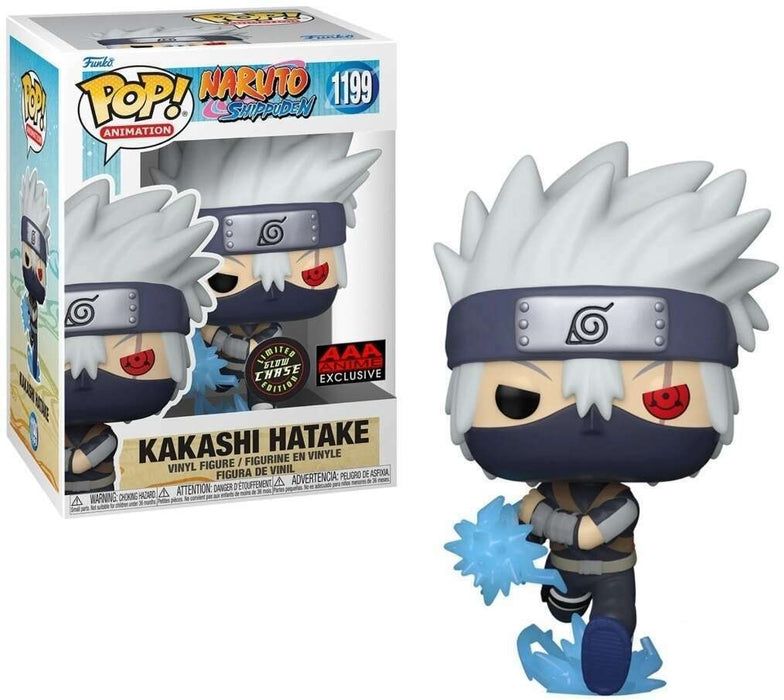 Funko POP! Animation: Naruto Shippuden - Kakashi Hatake [Chidori](CHASE)(AAA)(Damaged Box) #1199