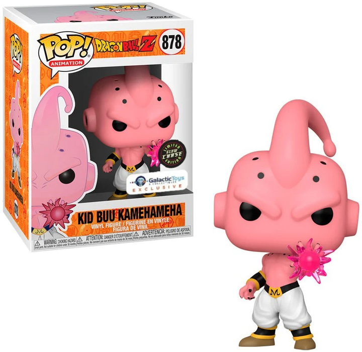 Funko POP! Animation: Dragon Ball Z - Kid Buu Kamehameha (Galactic Toys)(CHASE) #878