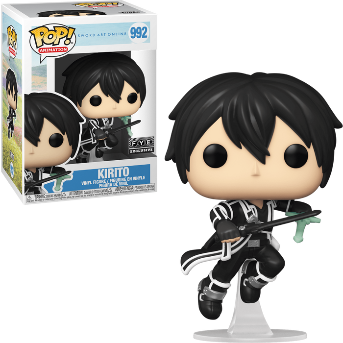 Funko POP! Animation: Sword Art Online - Kirito (FYE Exclusive)(Damaged Box) #992