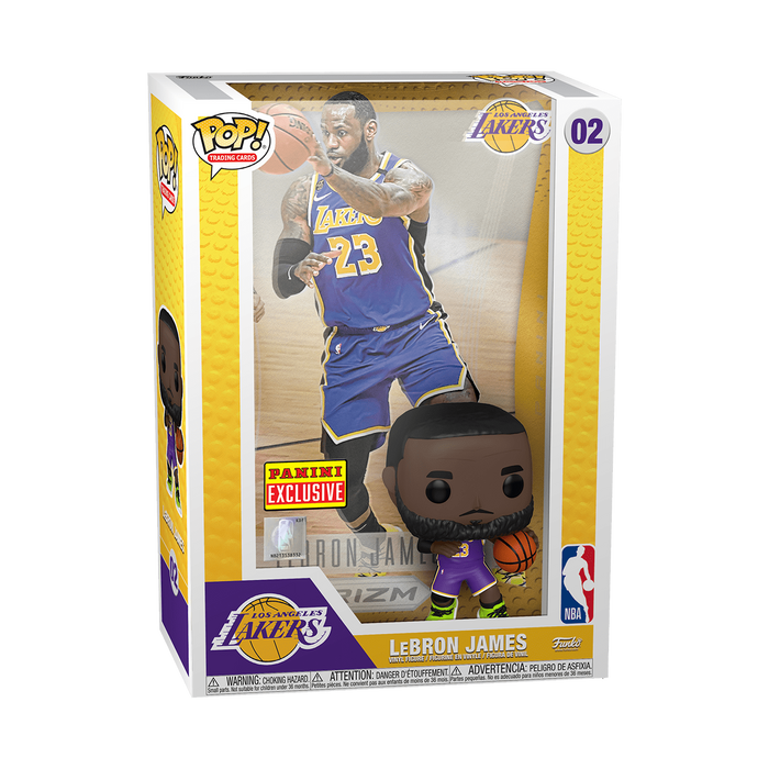 Funko POP! Trading Cards: Lakers - Lebron James [Prizm] (Panini Exclusive) #02