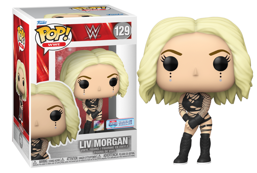 Funko POP! WWE: Liv Morgan (2023 Fun On The Run)(Damaged Box) #129