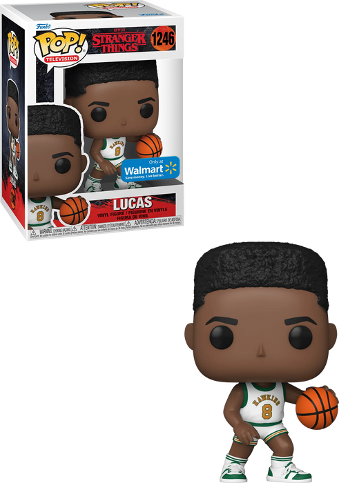 Funko POP! Television: Stranger Things - Lucas (Walmart)(Damaged Box) #1246