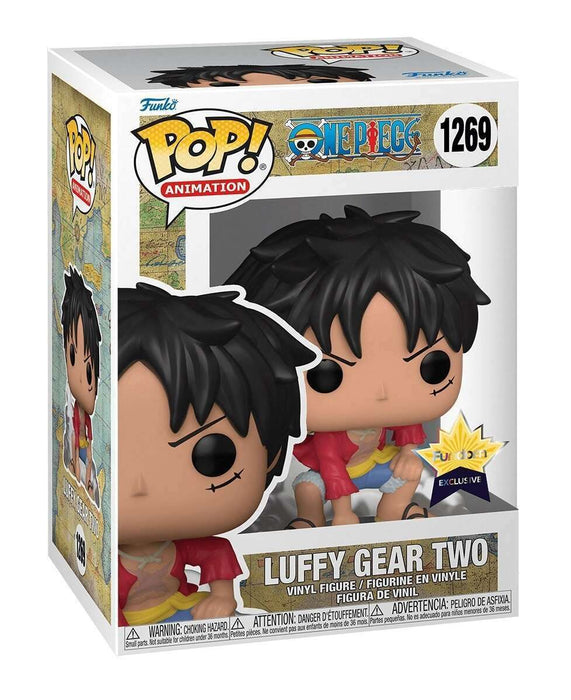 Funko POP! Animation: One Piece - Luffy Gear Two (Fundom)(Damaged Box) #1269