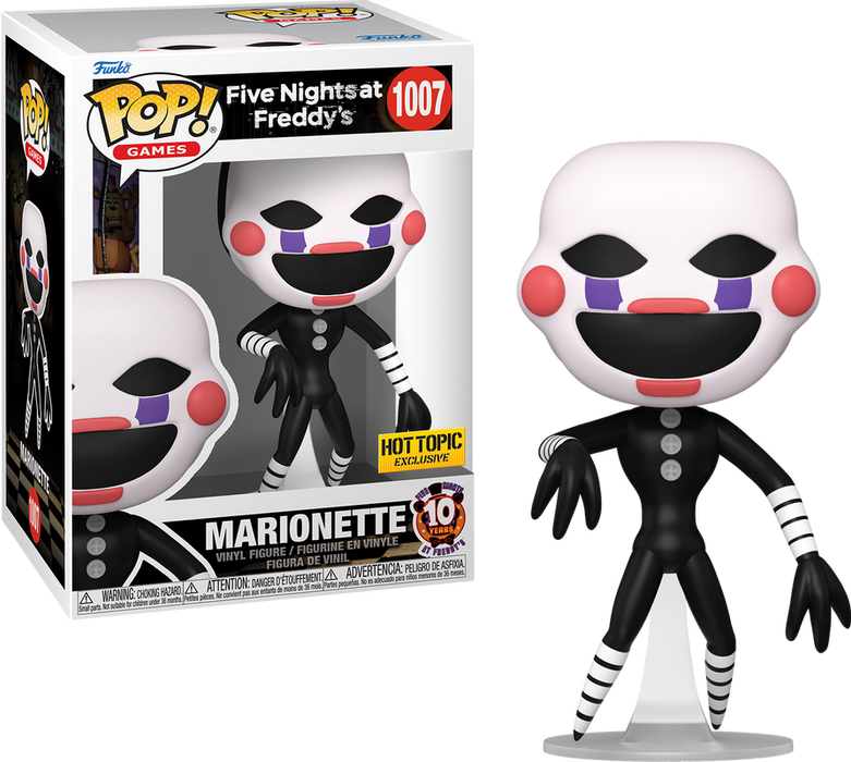 Funko POP! Games: Five Night's at Freddy's - Marionette (Hot Topic)(Damaged Box) #1007