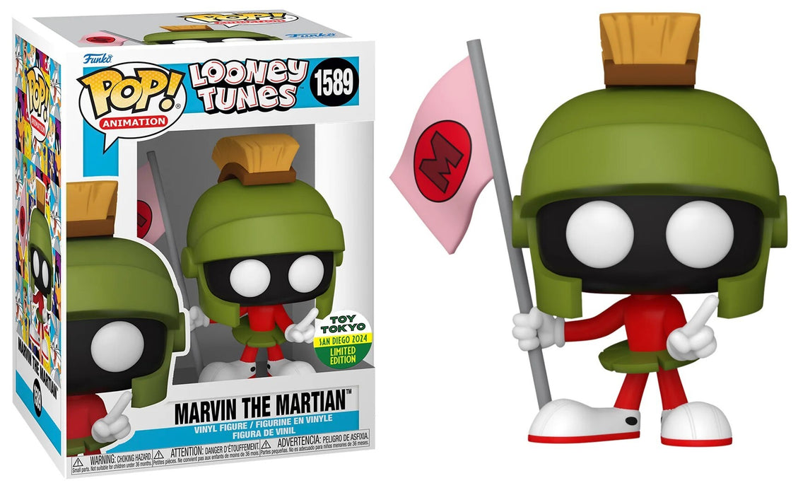 Funko POP! Animation: Looney Tunes - Marvin The Martian (Toy Tokyo 2024 SDCC) #1589