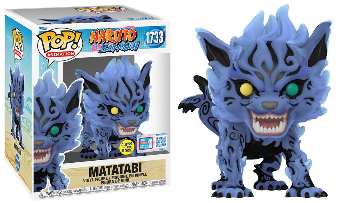 Funko POP! Animation: Naruto Shippuden - Matatabi (GiTD)(2024 Fall Convention)(Damaged Box) #1733