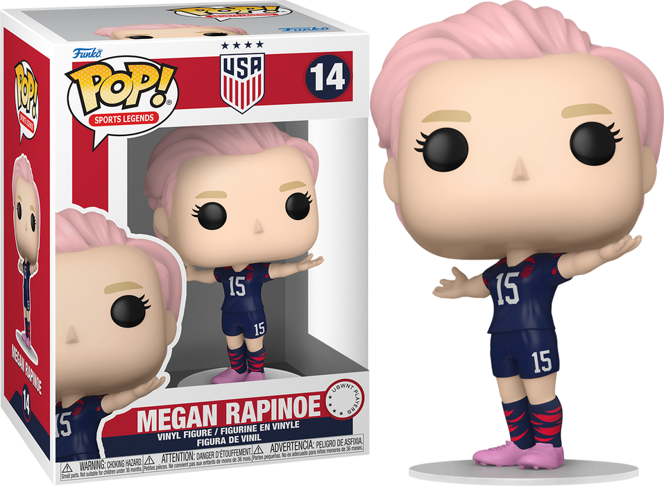 Funko POP! Sports Legends: USWNT - Megan Rapinoe #14