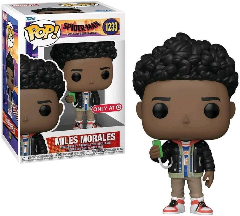 Funko POP! Spider-Man Across The Spider Verse: Miles Morales (Target)(Damaged Box) #1233