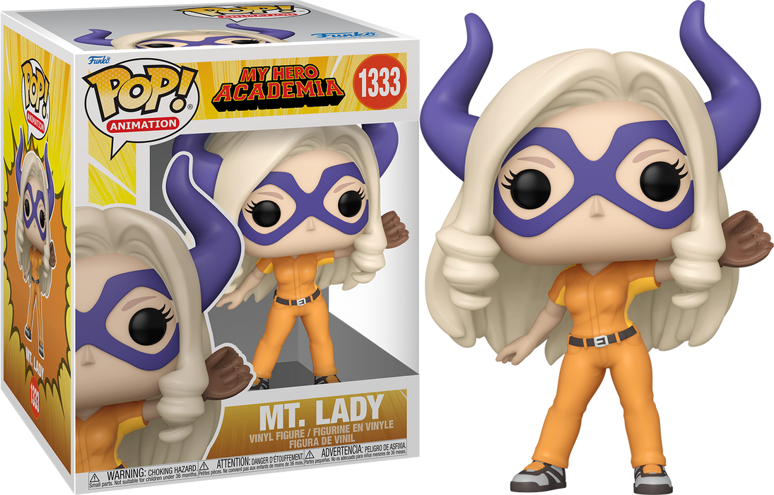 Funko POP! Animation: My Hero Academia - Mt. Lady [Baseball][6 Inch] #1333