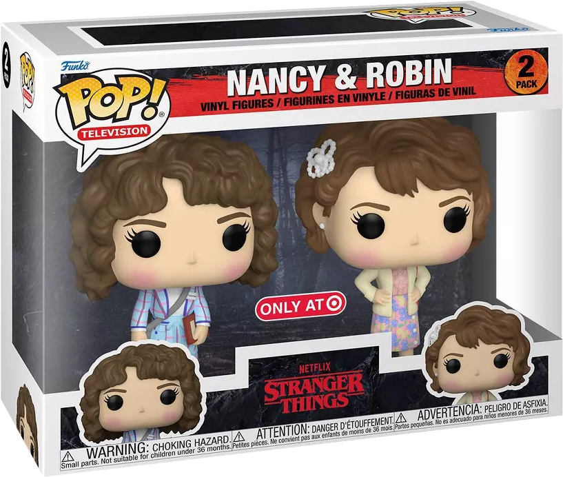 Funko POP! Television: Stranger Things - Nancy & Robin (Target) [2-Pack]