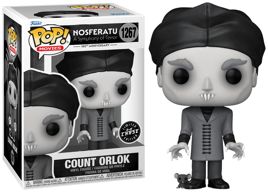 Funko POP! Movies: Nosferatu A Symphony of Terror - Count Orlok (CHASE)(Damaged Box) #1267