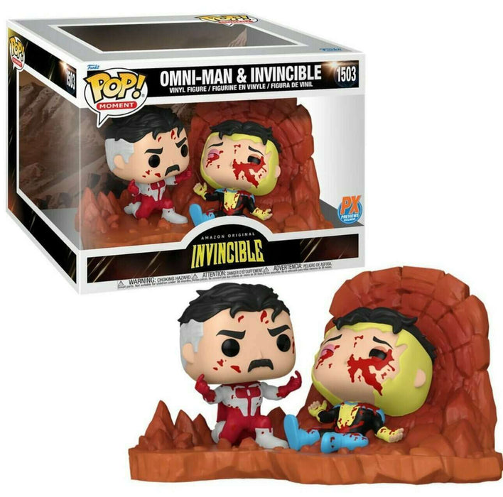 Funko POP! Moment: Invincible - Omni-Man & Invincible (PX Previews) #1503