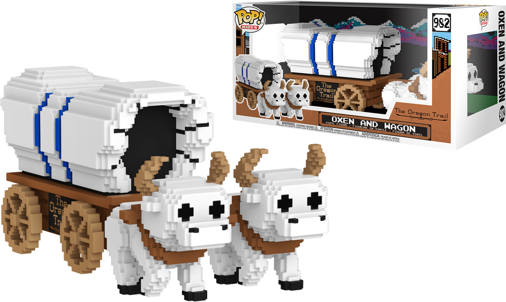 Funko POP Rides: The Oregon Trail - Oxen And Wagon #982