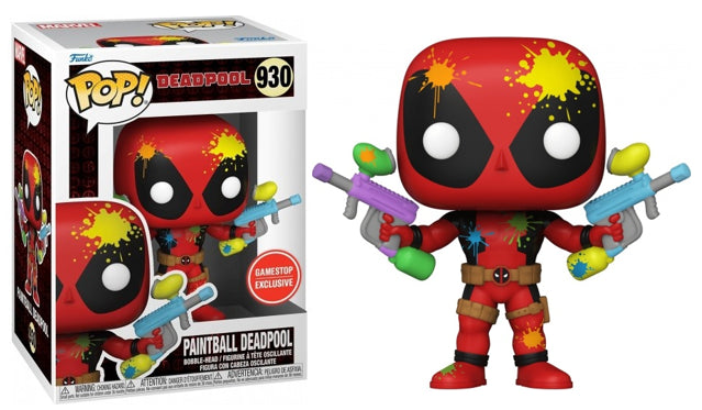 Funko POP! Deadpool: Paintball Deadpool (Gamestop) #930