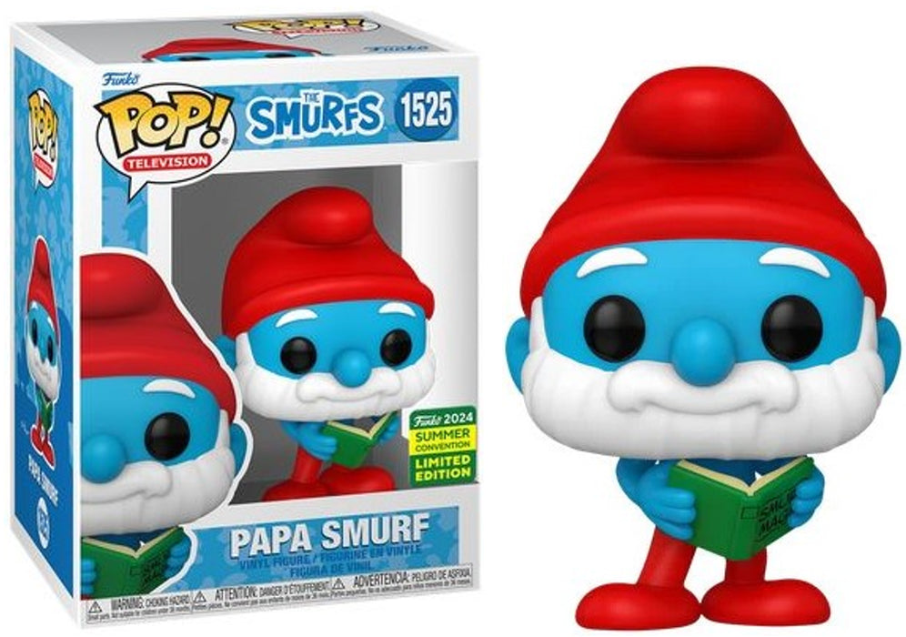 Funko POP! Television: Smurfs - Papa Smurf (2024 SDCC/Shared) #1525