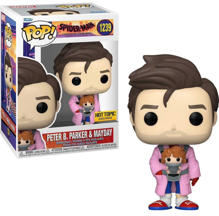 Funko POP! Marvel: Spider-Man Across The Spider Verse - Peter B. Parker & Mayday (Hot Topic) #1239