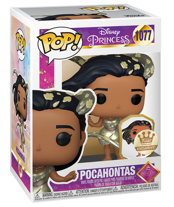 Funko POP! Disney: Princess - Pocahontas [Gold and Pin / With Leaves] (Funko) #1077