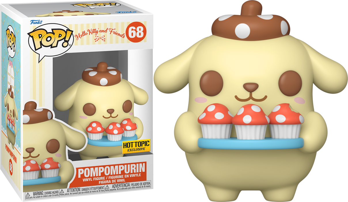 Funko POP! Hello Kitty and Friends: Pompompurin (Hot Topic) #68