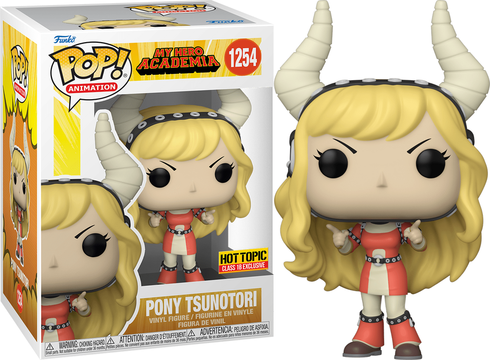 Funko POP! Animation: My Hero Academia -  Pony Tsunotori [Class 1B](Hot Topic) #1254