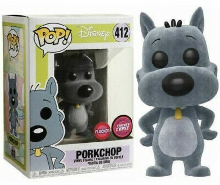 Funko POP! Disney: Porkchop (Flocked)(CHASE)(Damaged Box) #412