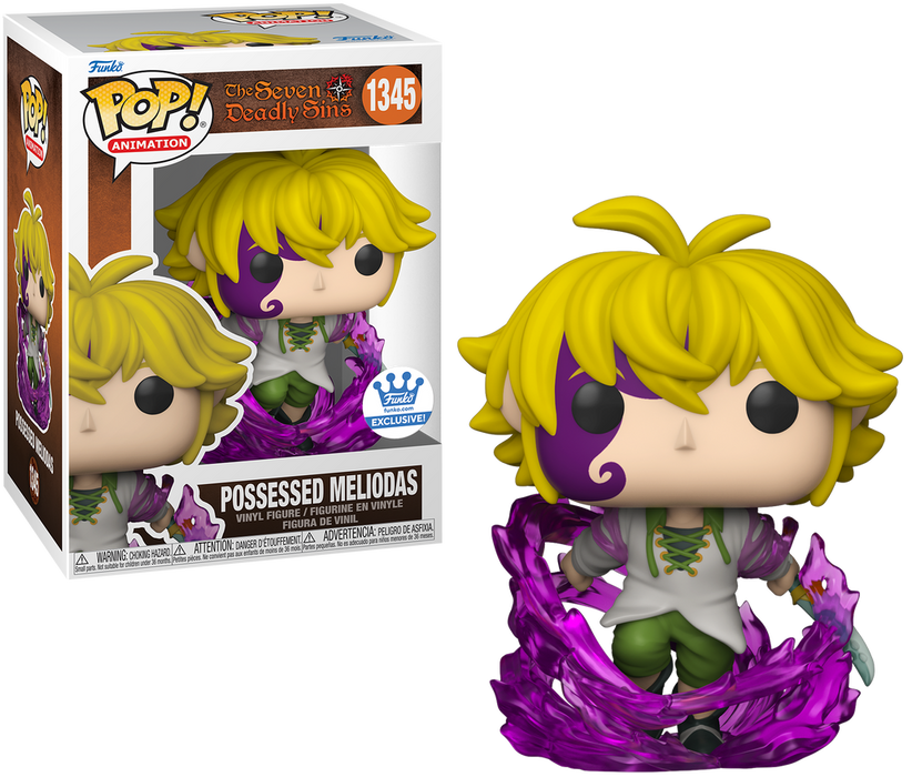 Funko POP! Animation: The Seven Deadly Sins - Possessed Meliodas (Funko)(Damaged Box) #1345