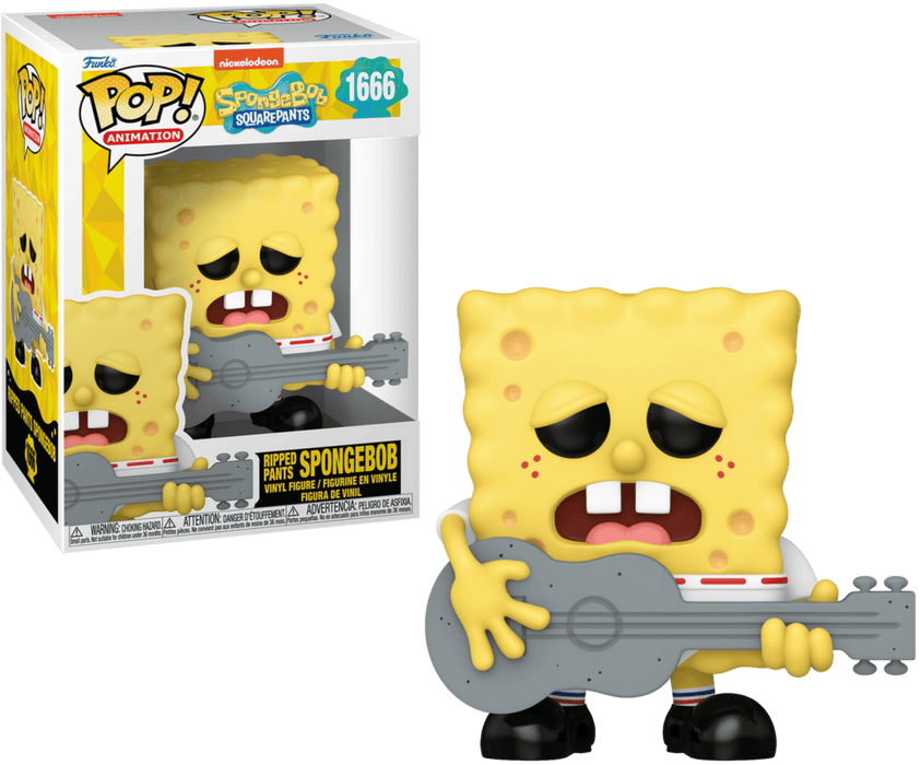 Funko POP! Animation: Spongebob Squarepants - Ripped Pants Spongebob #1666