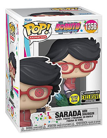 Funko POP! Animation: Boruto Naruto Next Generations - Sarada with Sharingan (GiTD)(Entertainment Earth) #1358